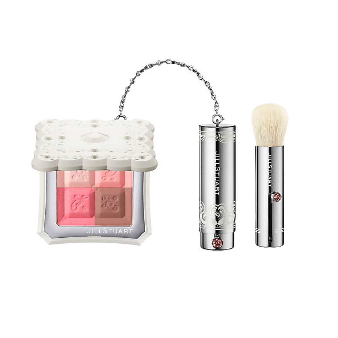 【JILL STUART】 四色腮紅套組(刷具) | 週年限定商品