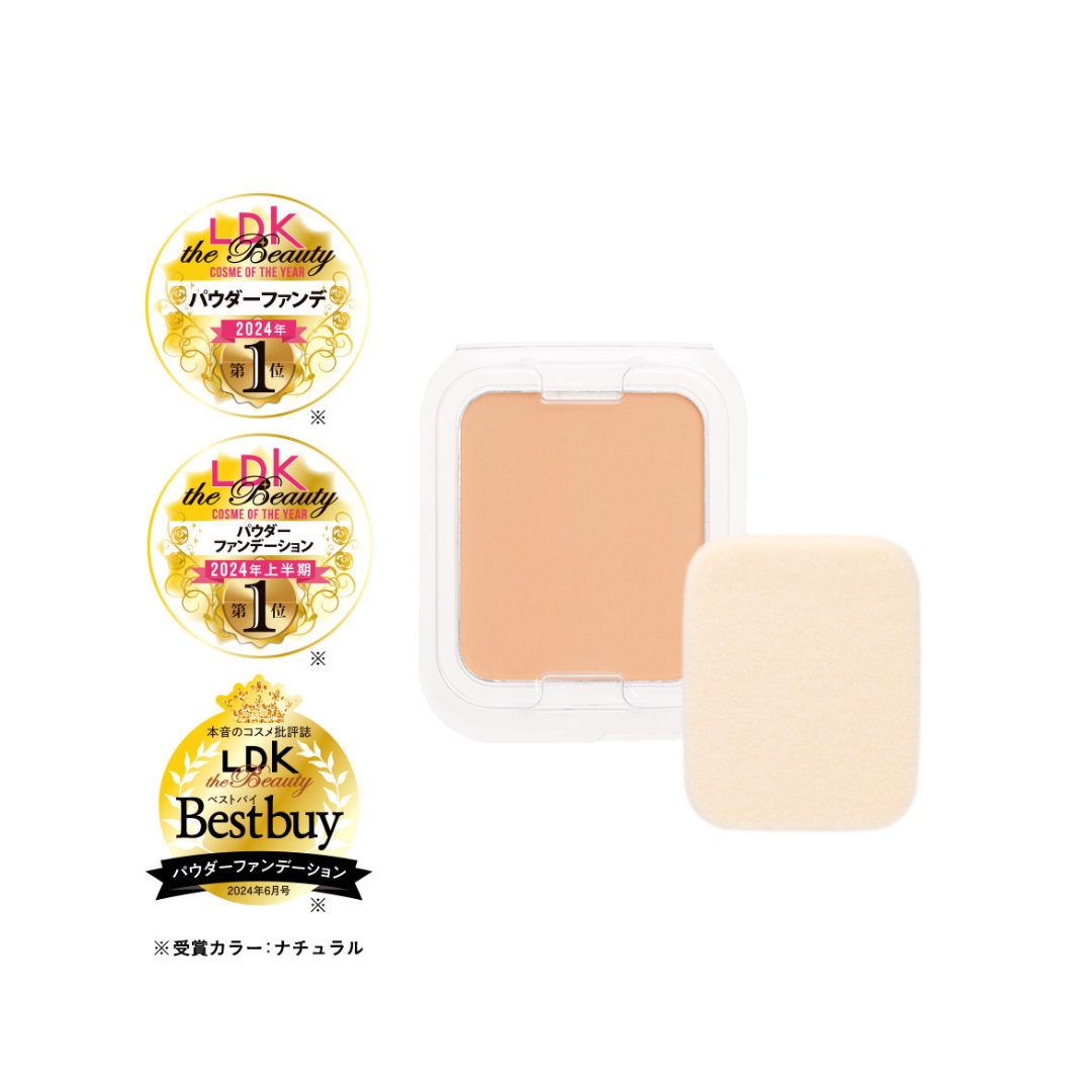 【ETVOS】 持妝微霧粉餅 4色 SPF50+ PA++++  (補充裝)