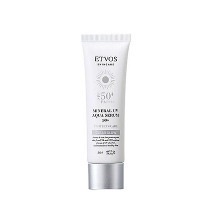 【ETVOS】 美白礦物防曬精華乳 SPF50＋ PA++++ 30g  | 夏季限定