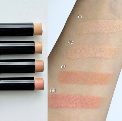 【THREE】  薄膜遮瑕膏 4色