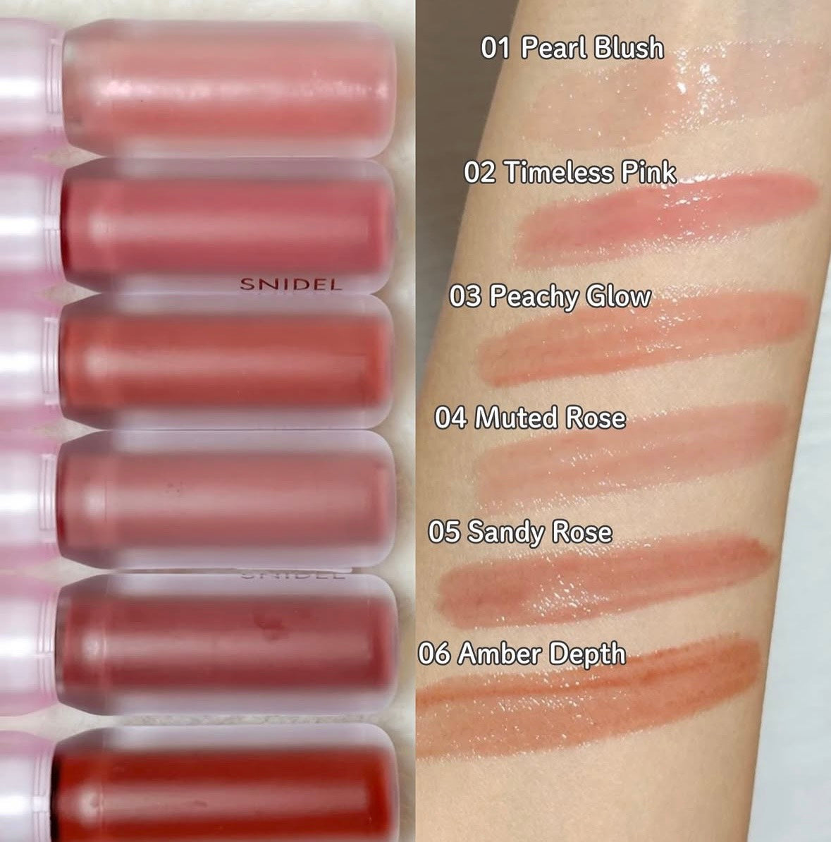 【SNIDEL BEAUTY】 水豐潤唇蜜 6色