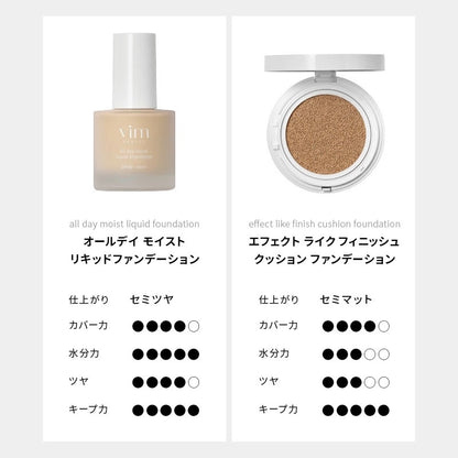 【Vim Beauty】 粉底液 4色 SPF30 PA++