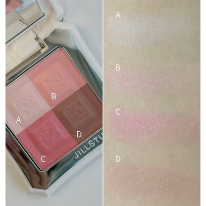【JILL STUART】 四色腮紅套組(刷具) | 週年限定商品