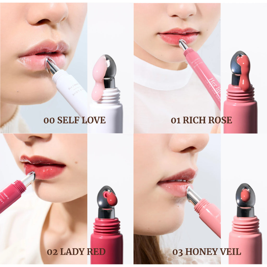 【Her lip to】 豐潤唇蜜 4色