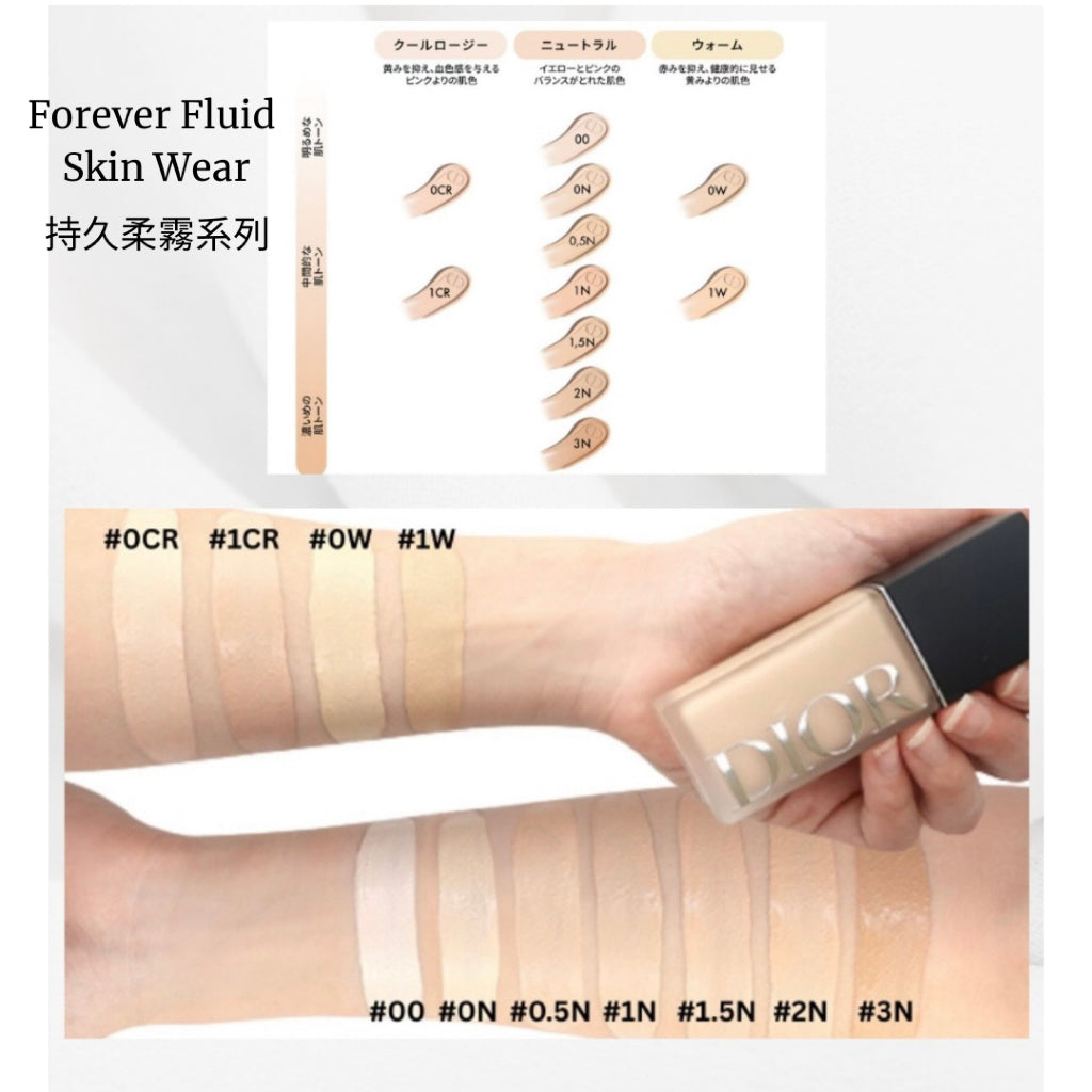 【DIOR】 柔霧粉底液 (Matte)