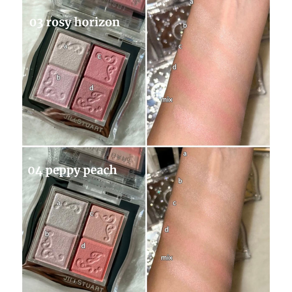 【JILL STUART】 綜合腮紅打亮盤 5色