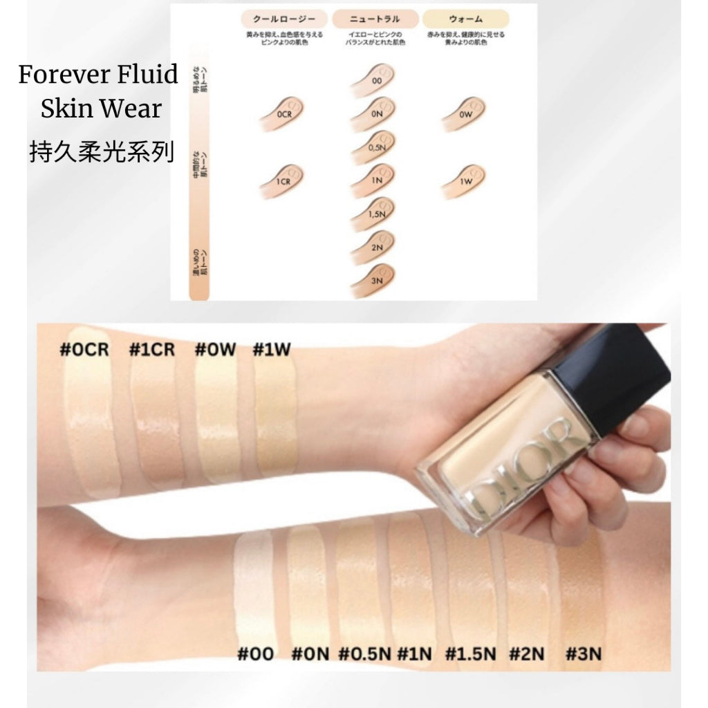 【DIOR】 柔光粉底液 (Glow)