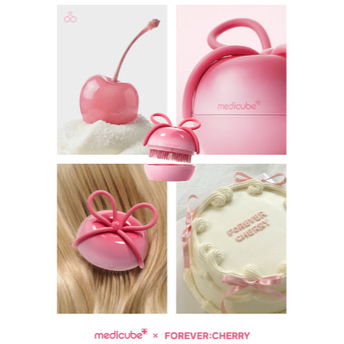 預購【medicube】 × FOREVER:CHERRY 櫻桃梳  張員瑛